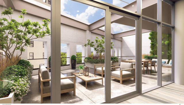Private Courtyard Terrace
