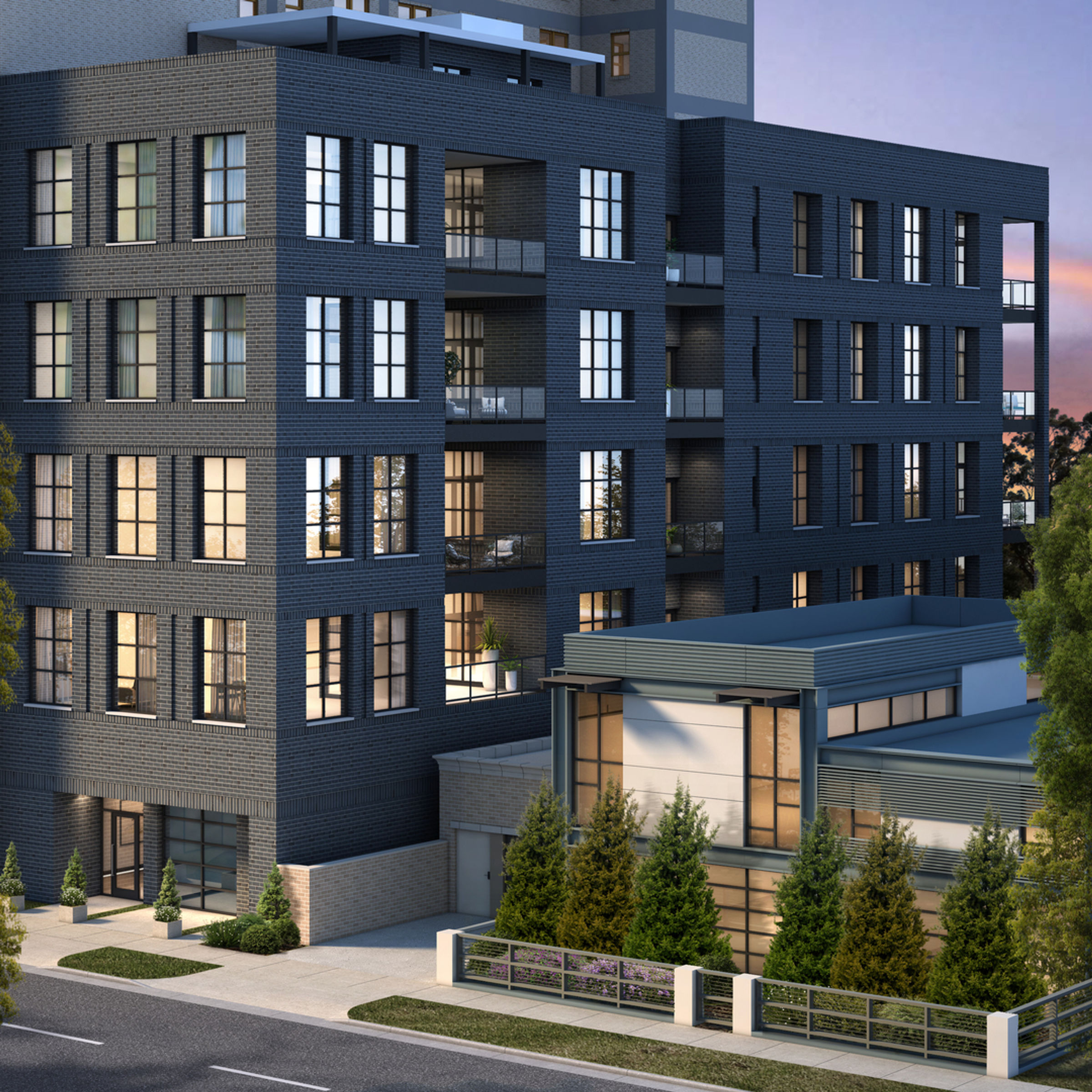 The Saint James — Exterior Rendering
